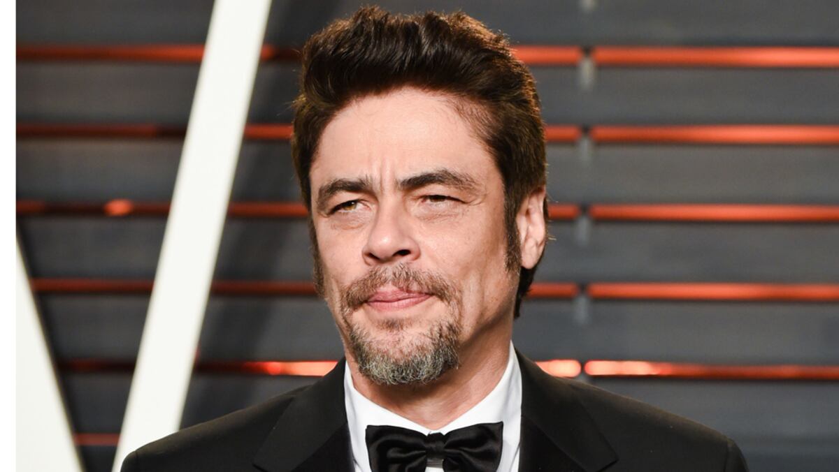 Benicio del Toro .