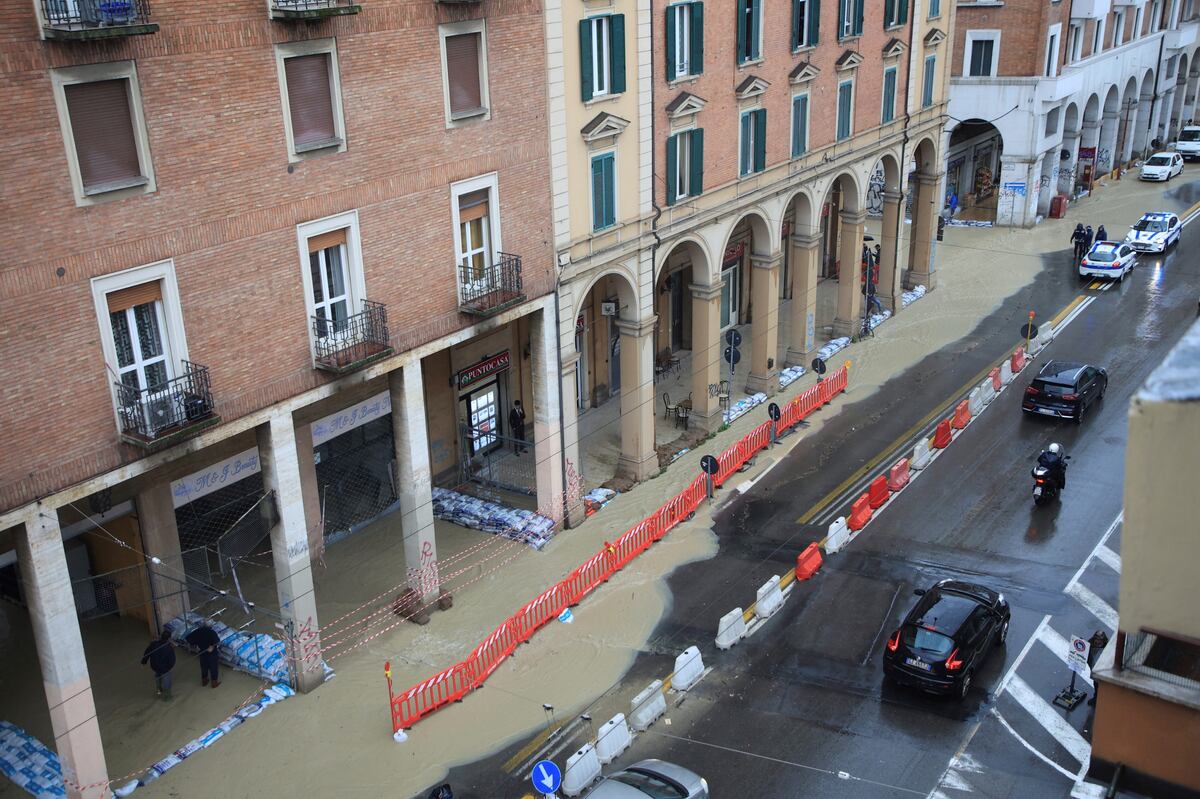 Inundaciones en Italia. (AP)
