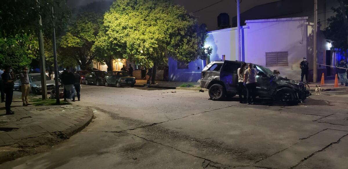 Siniestro. Ocurrió en barrio General Bustos. (Javier Ferreyra/La Voz)