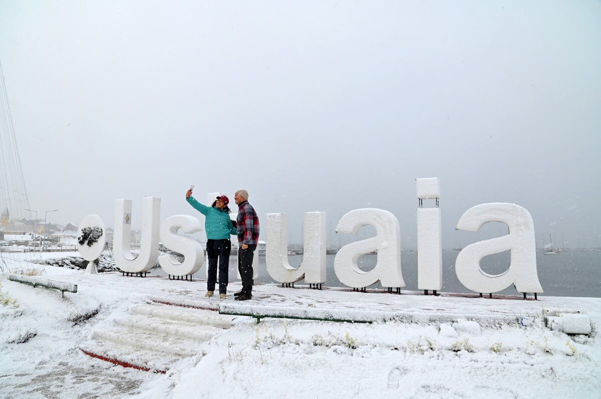 Temporada de Invierno en Ushuaia.