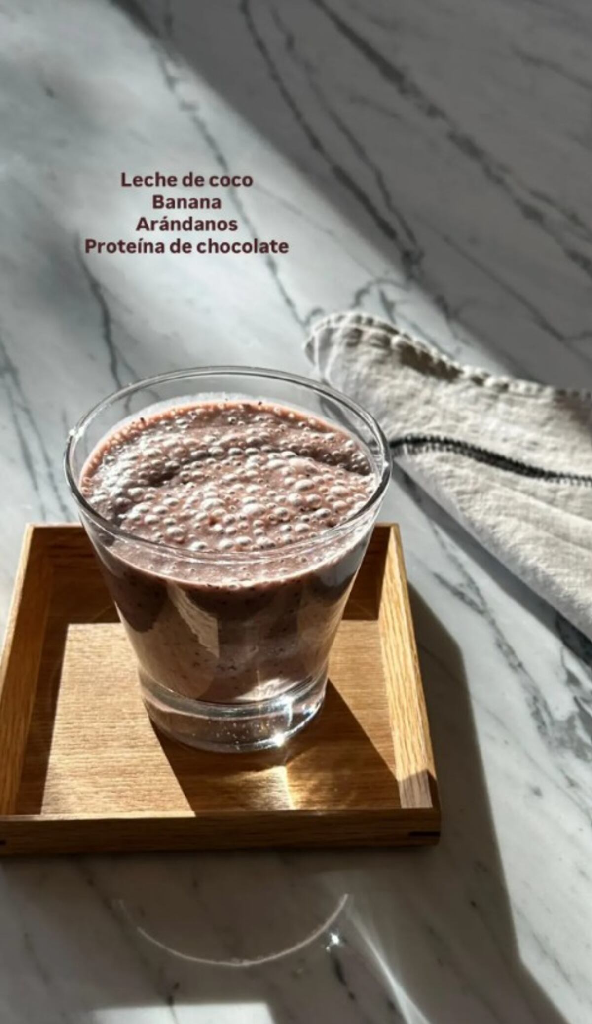 El batido proteico de Juliana Awada