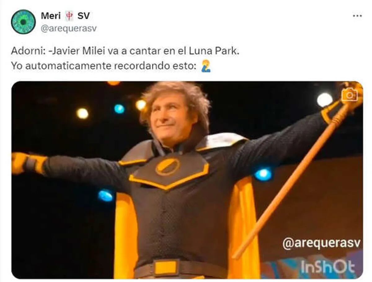 Los memes de Javier Milei.