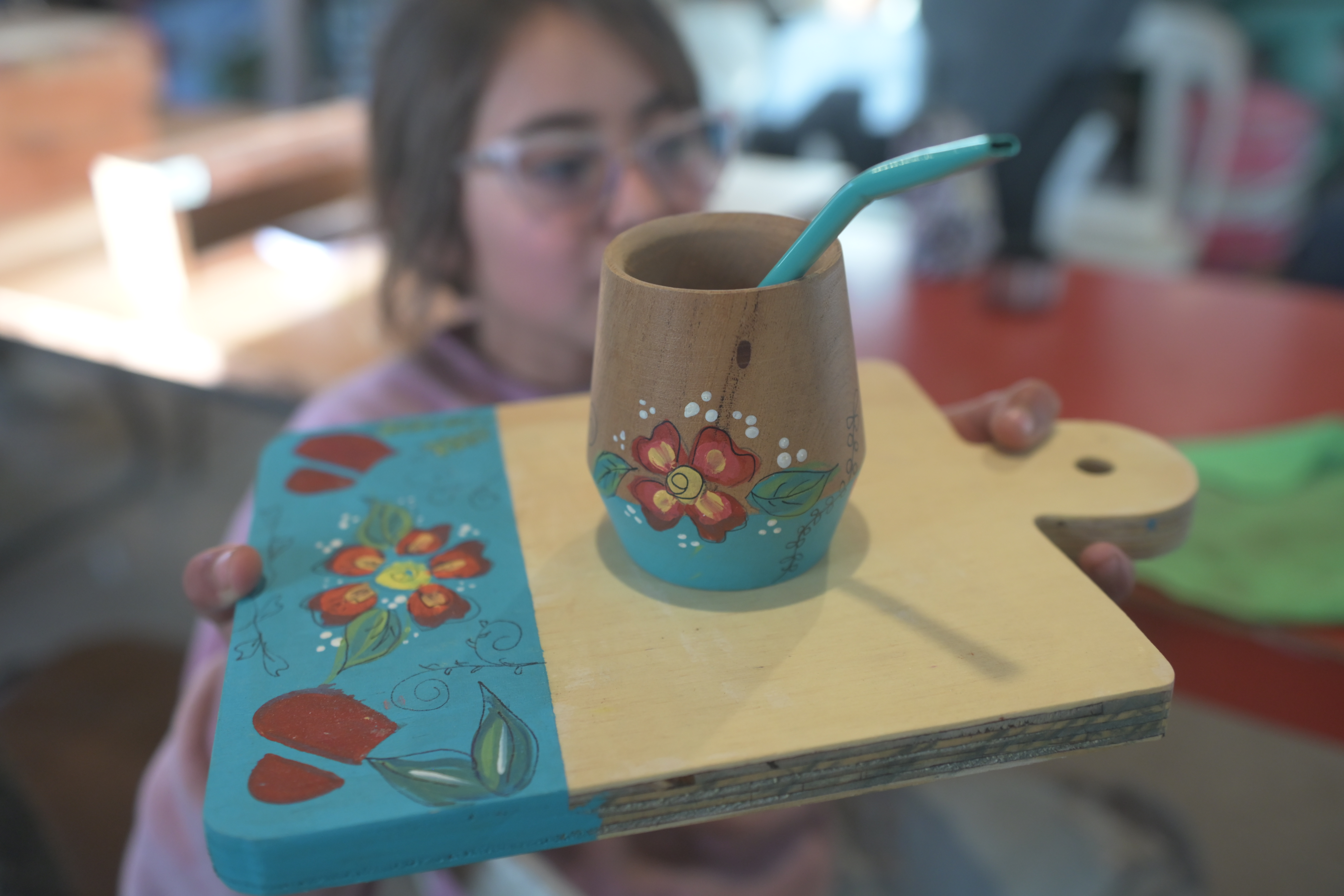 Así nacieron “las Molonas”, un cooperativa de mujeres que realiza diferentes tareas como productos de madera. (Javier Ferreyra /La Voz)