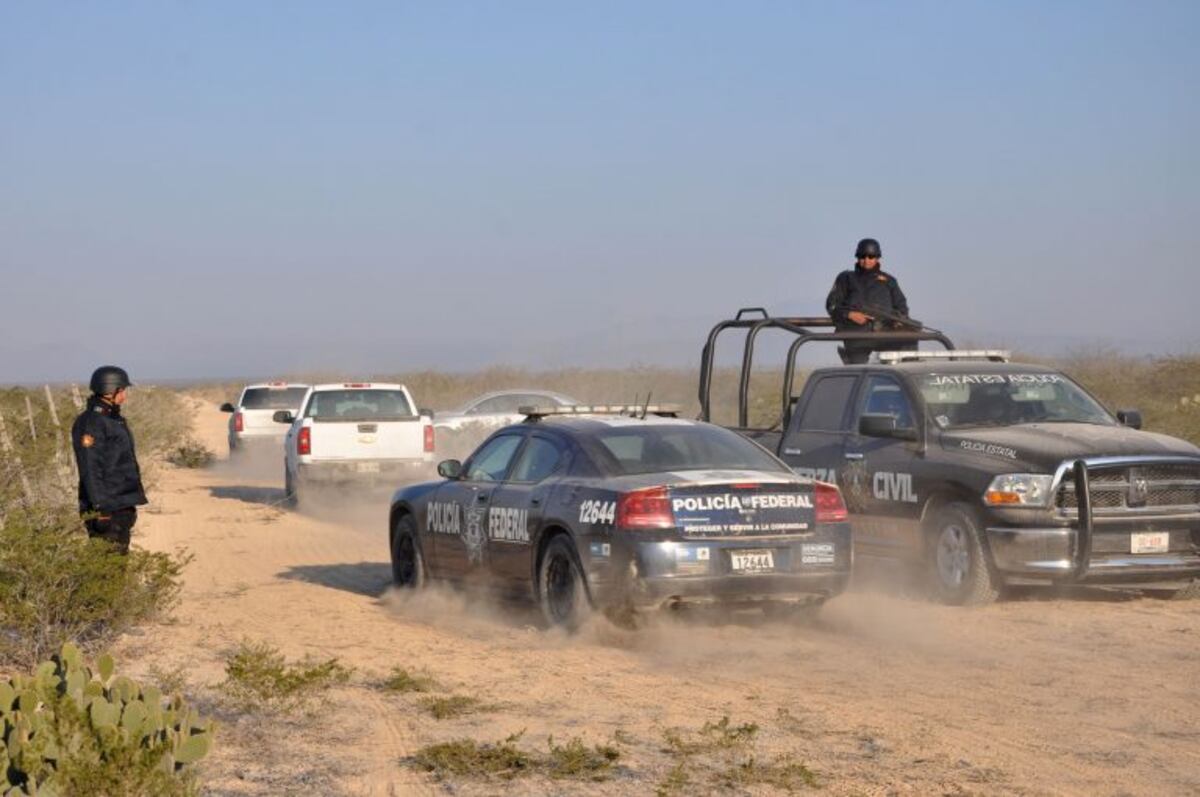 Policías estatales y federales