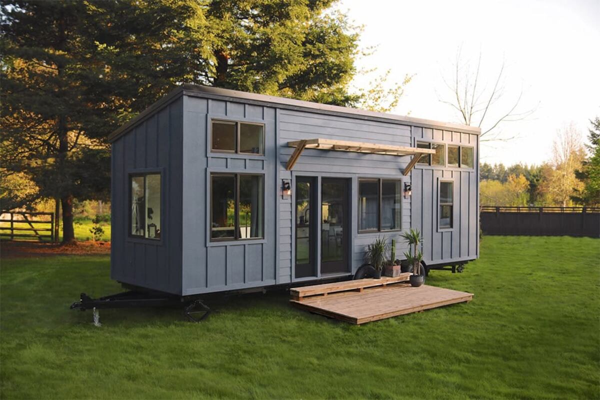 La casa móvil en contenedores de transporte diseñada para millennials.