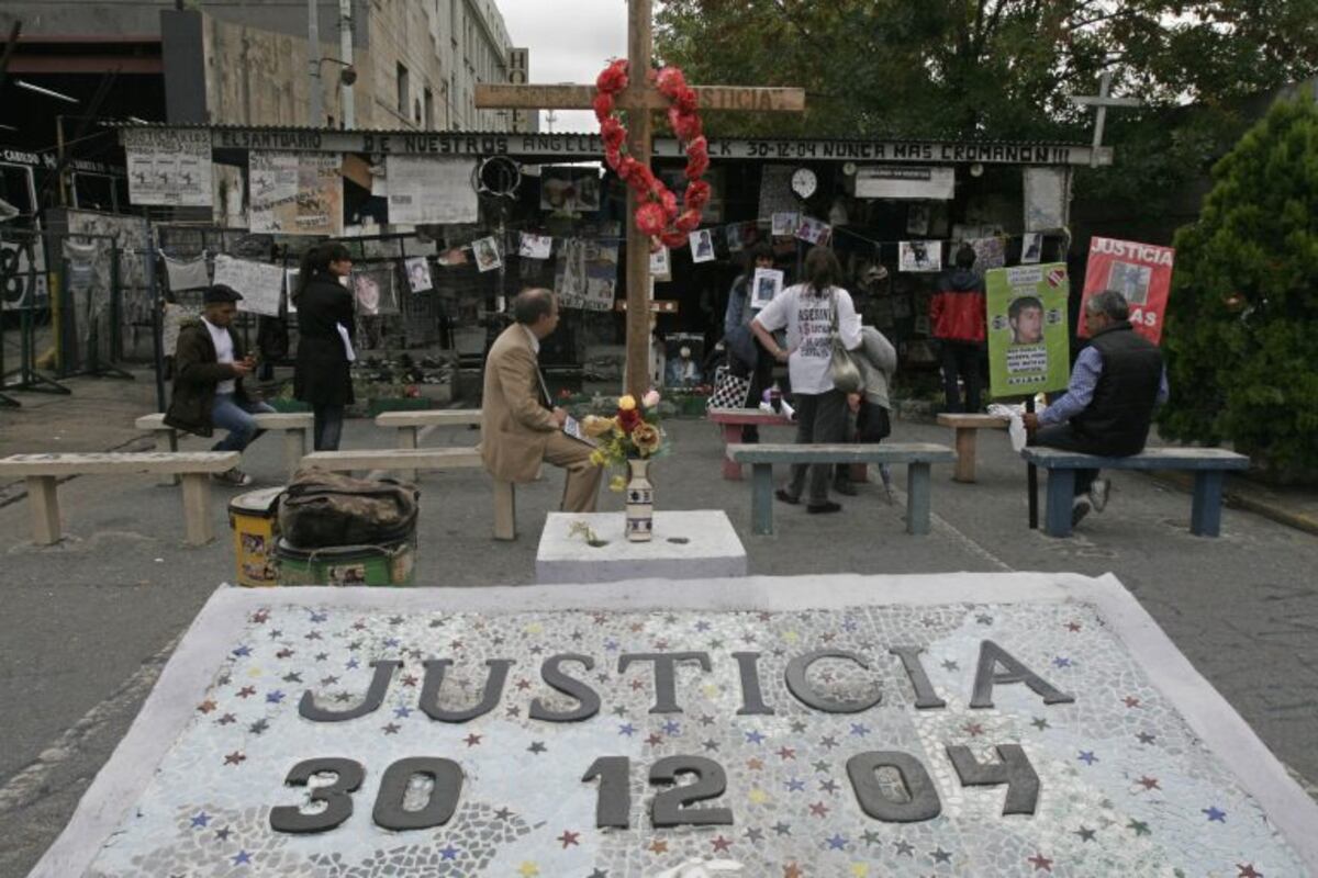 Balvanera. En la tragedia de Cromañón murieron 194 personas y hubo más de mil sobrevivientes (La Voz/Archivo).