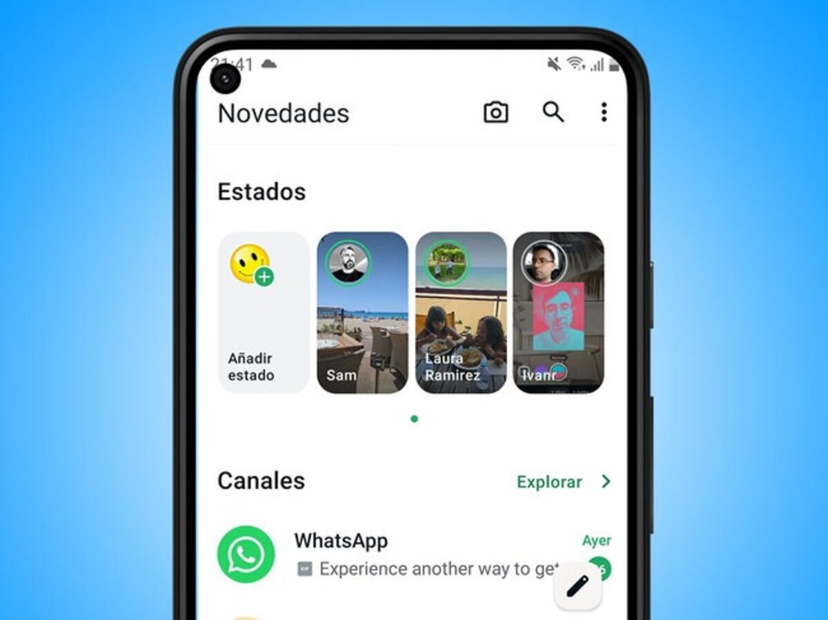 El nuevo botón que cambiará WhatsApp: así funcionarán los borradores de Estados