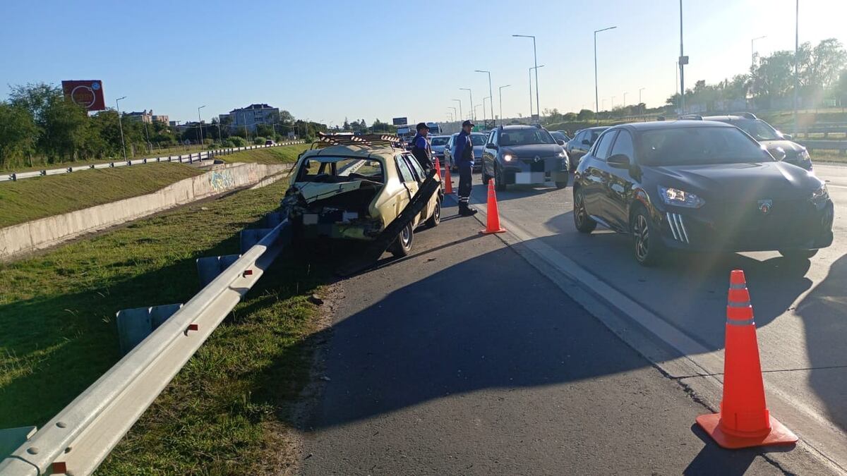 Siniestro en Circunvalación. (Policía)
