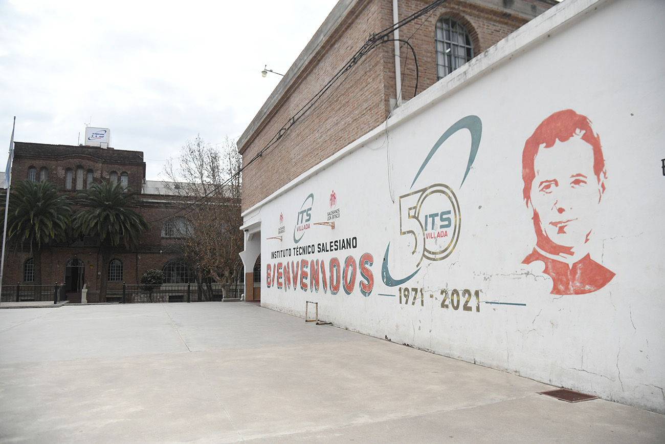 El próximo 7 de agosto el colegio abre sus puertas para una visita guiada a aspirantes y sus familias. ( Ramiro Pereyra/La Voz)