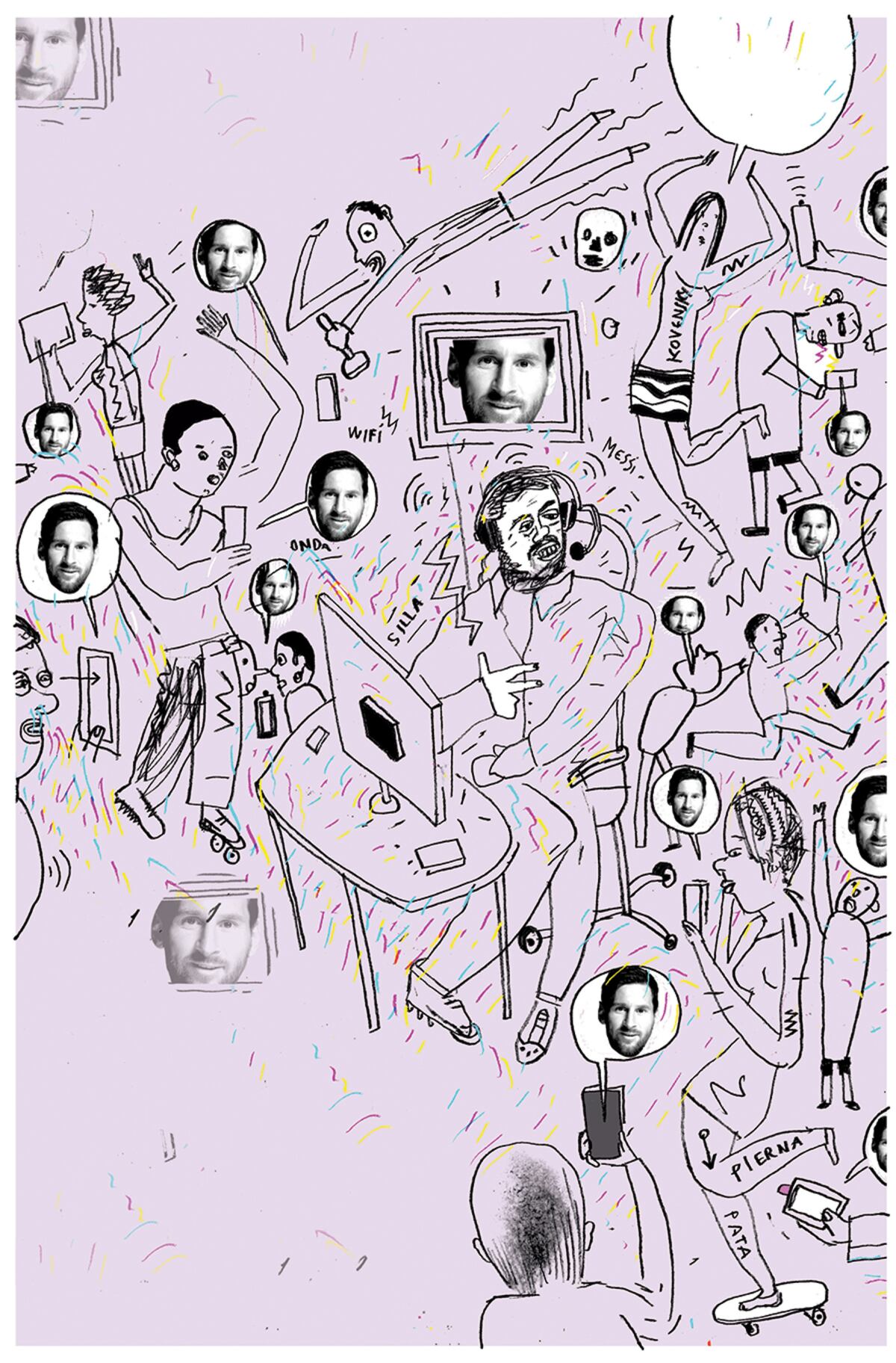 Ilustración: Martín Kovensky para Número Cero