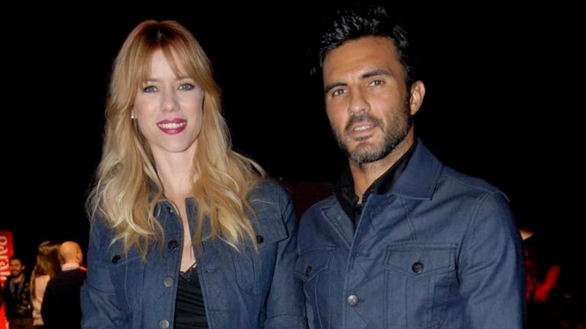 Nicole Neumann junto a Fabián Cubero cuando eran pareja