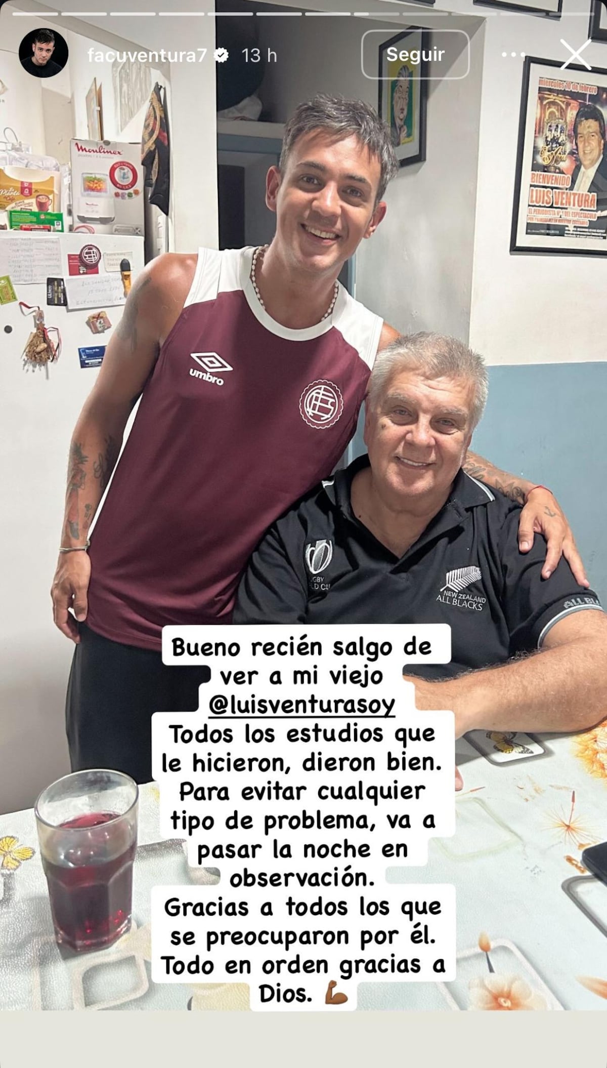 Cómo está Luis Ventura tras ser agredido en el partido de ascenso entre Victoriano Arenas, el equipo del que es mánager, y Central Ballester (Captura de pantalla)