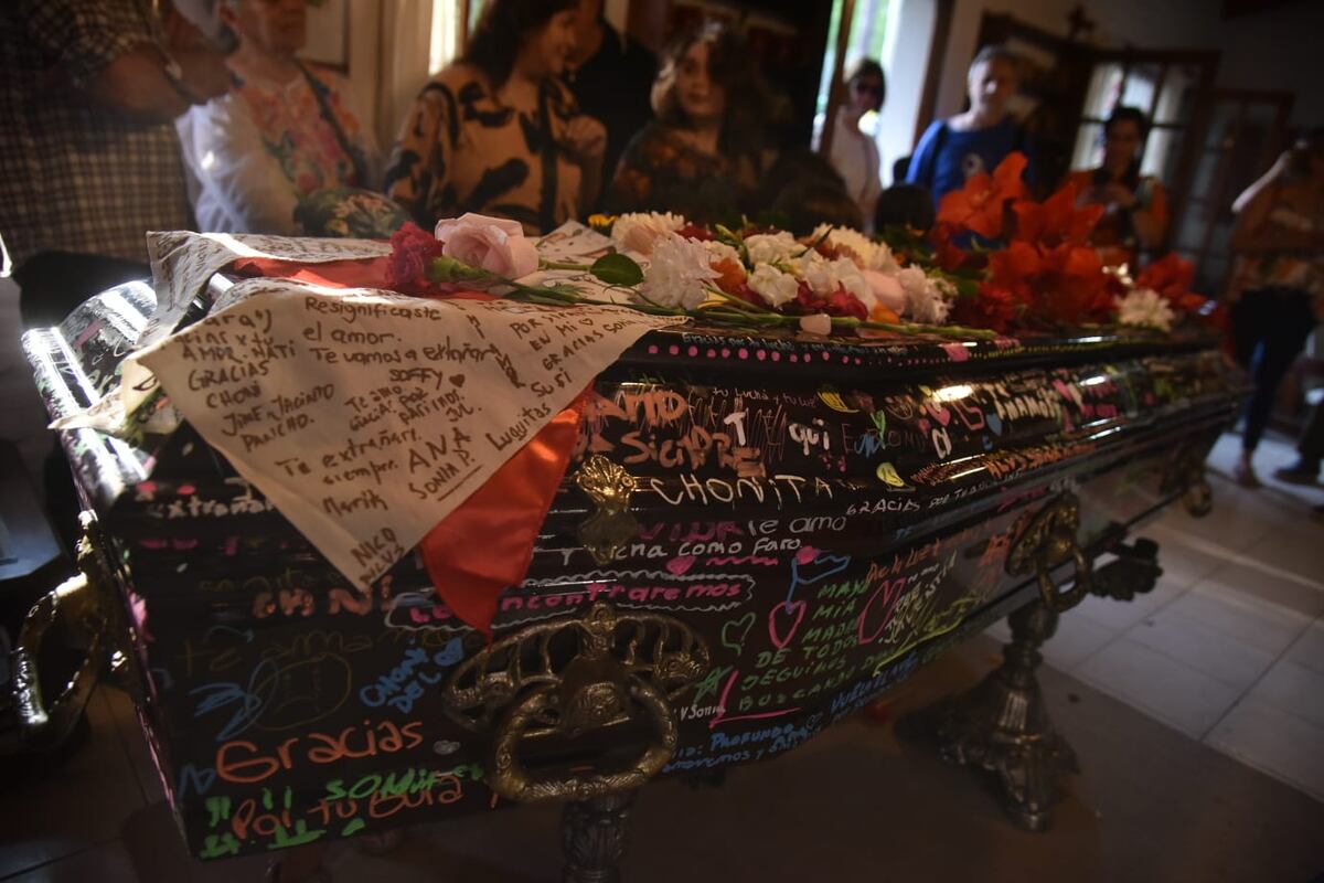 Velatorio de Sonia Torres. (Facundo Luque / La Voz)