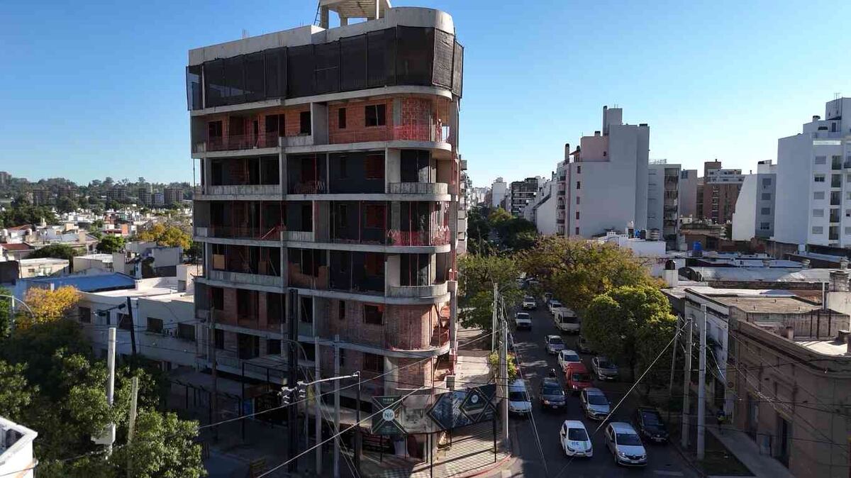 Naranjos 6, uno de los edificios que Bugliotti Desarrollos Urbanos levanta en barrio General Paz. (Gentileza Bugliotti)