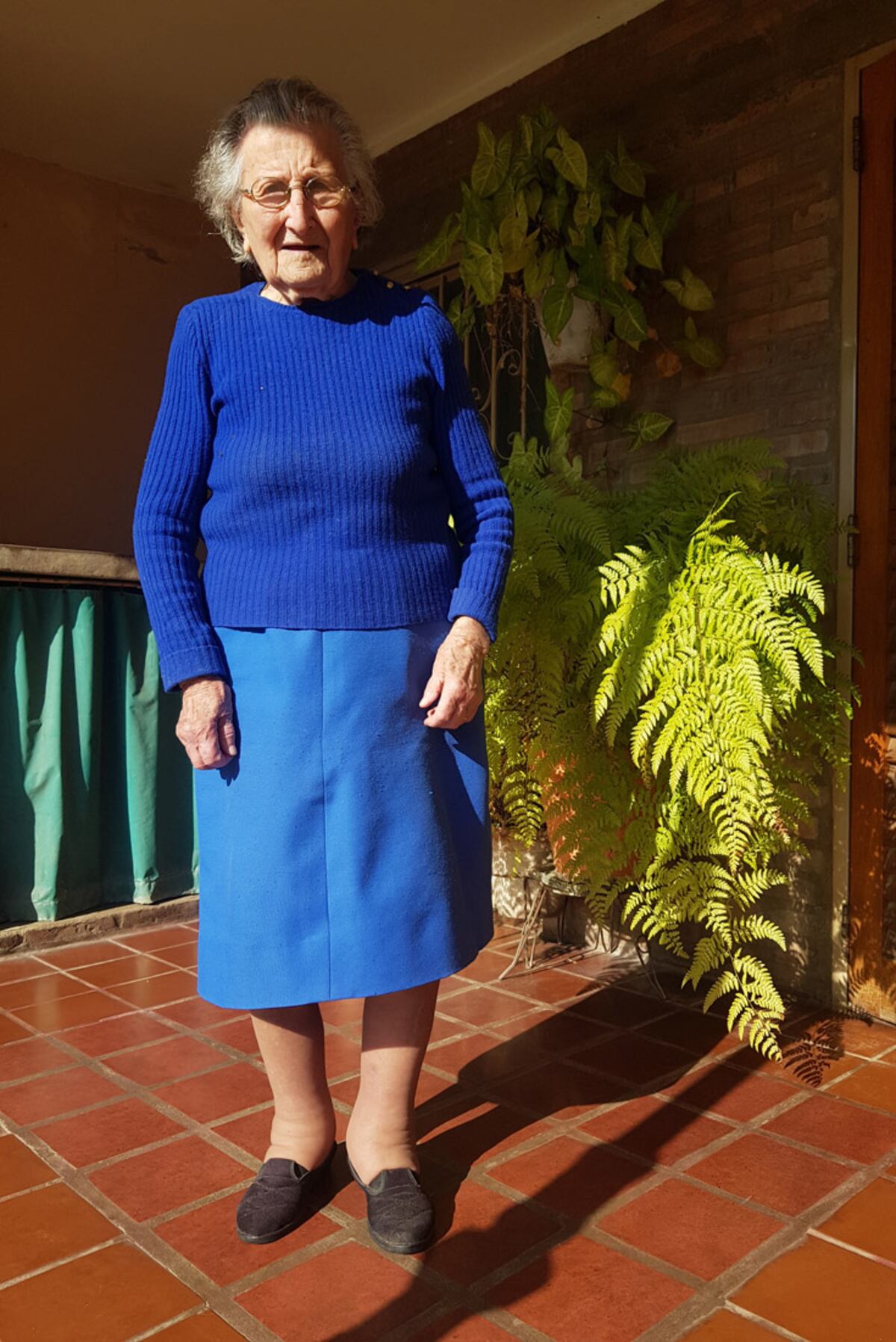 Onorina, de Rio Tercero, con 108 años. (La Voz)