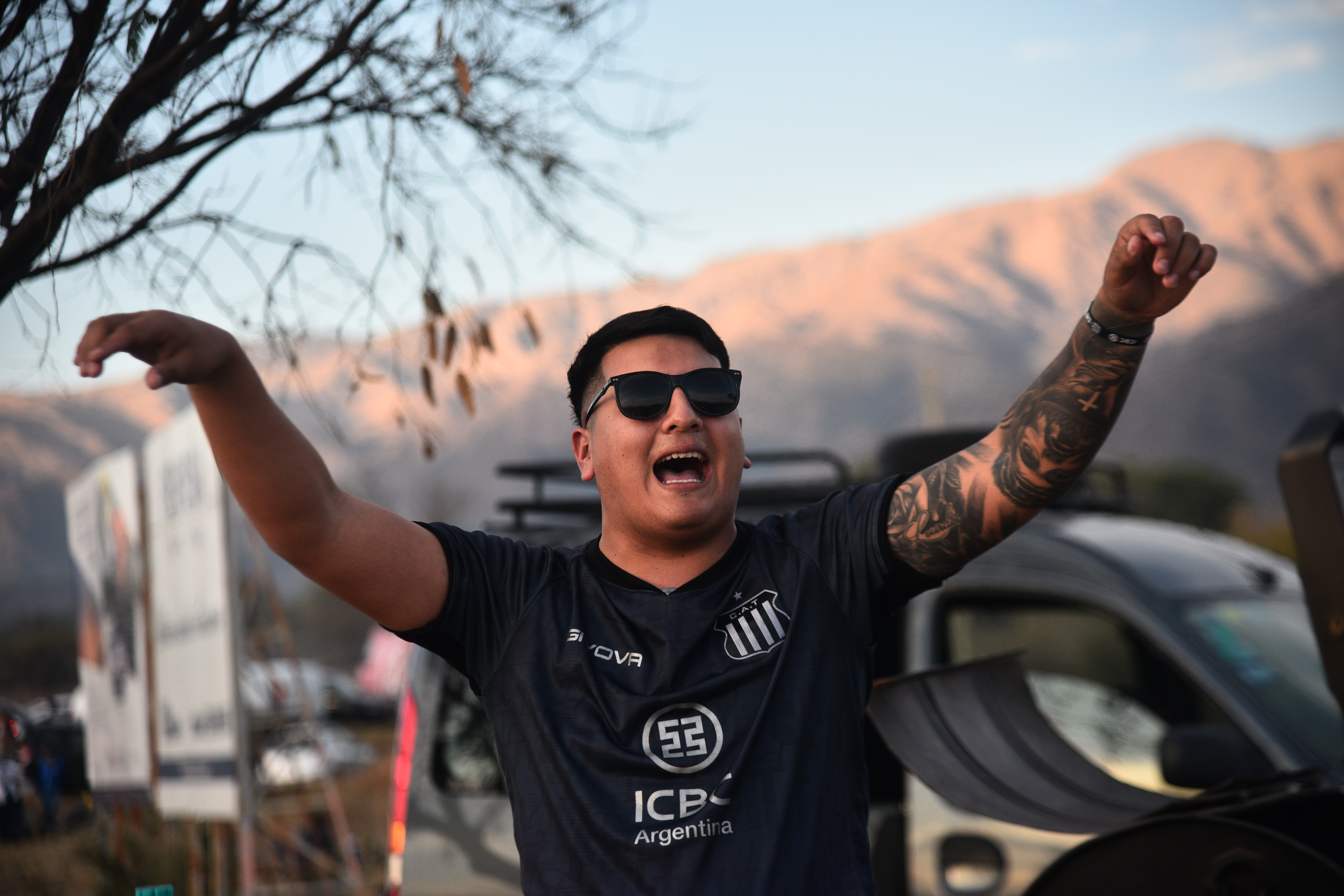 Cara 'e Cancha de Talleres en la previa del partido entre Talleres y Godoy Cruz por los octavos de final de la Copa Argentina en San Luis. (Pedro Castillo / La Voz)