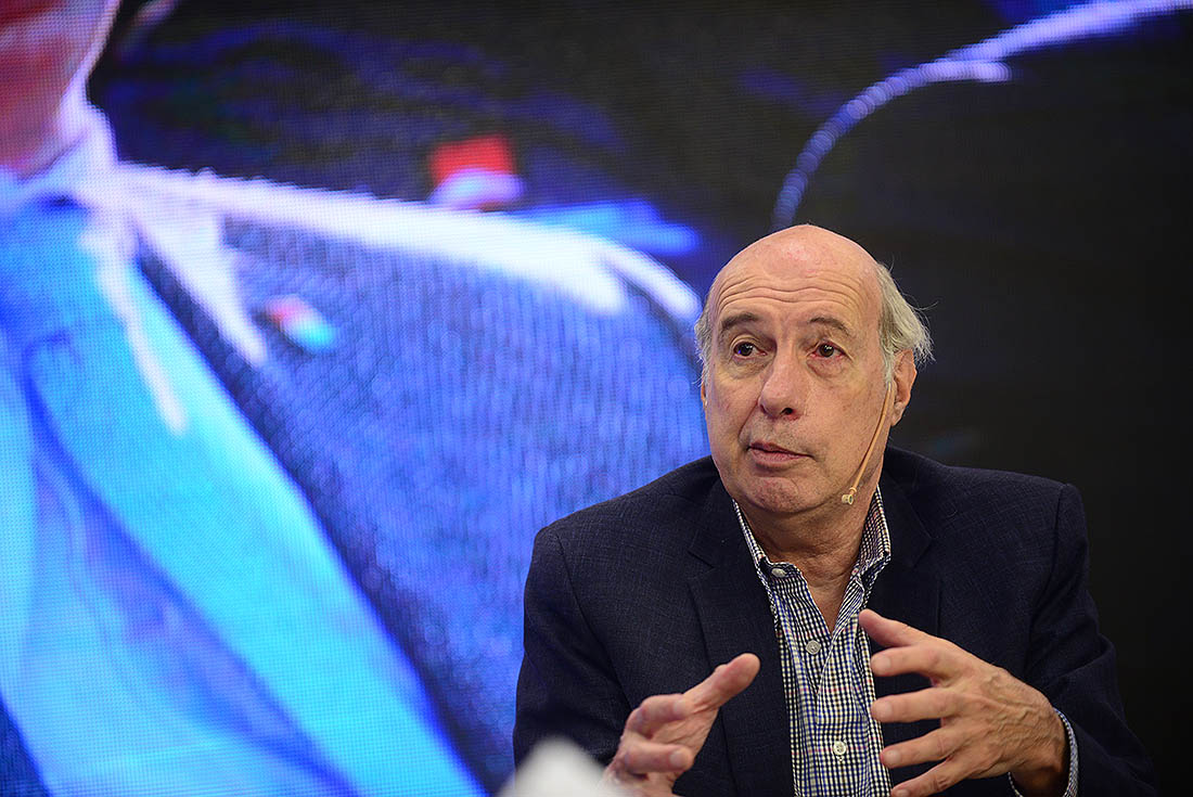 Esteban Dómina historiador político
Programa Voz Voto 2021 La Voz del Interior estudio televisión
Jueves 23 diciemnre 2021
Fotografía José Gabriel Hernández / La Voz