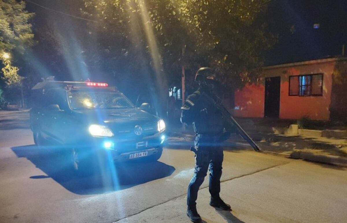 Operativo en barrio Ciudad de Mis Sueños. Imagen ilustrativa.