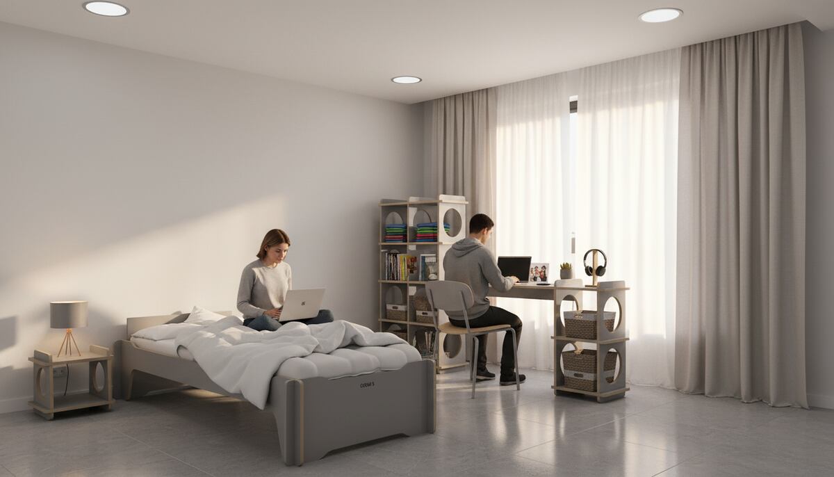 Hoy, la oferta cordobesa propone un sistema modular que permite configurar diferentes espacios, en forma combinada según cada necesidad, fácil de armar y trasladar.
