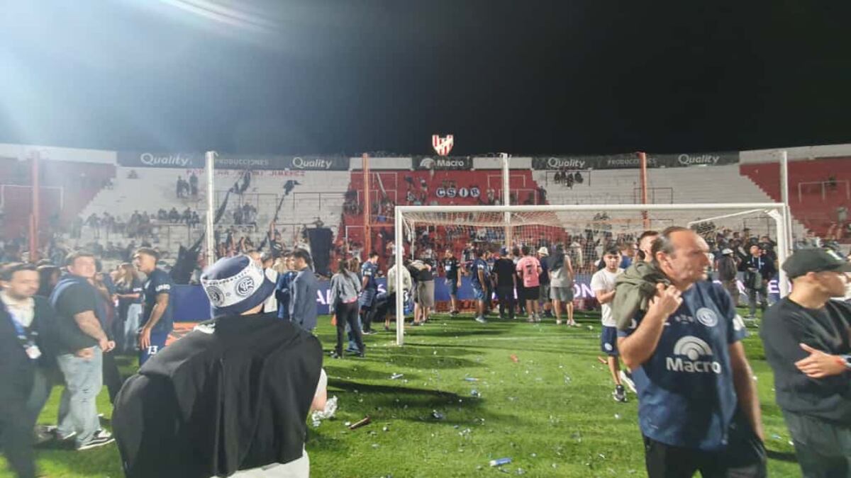 Los festejos en el Monumental de Alta Córdoba. (La Voz)