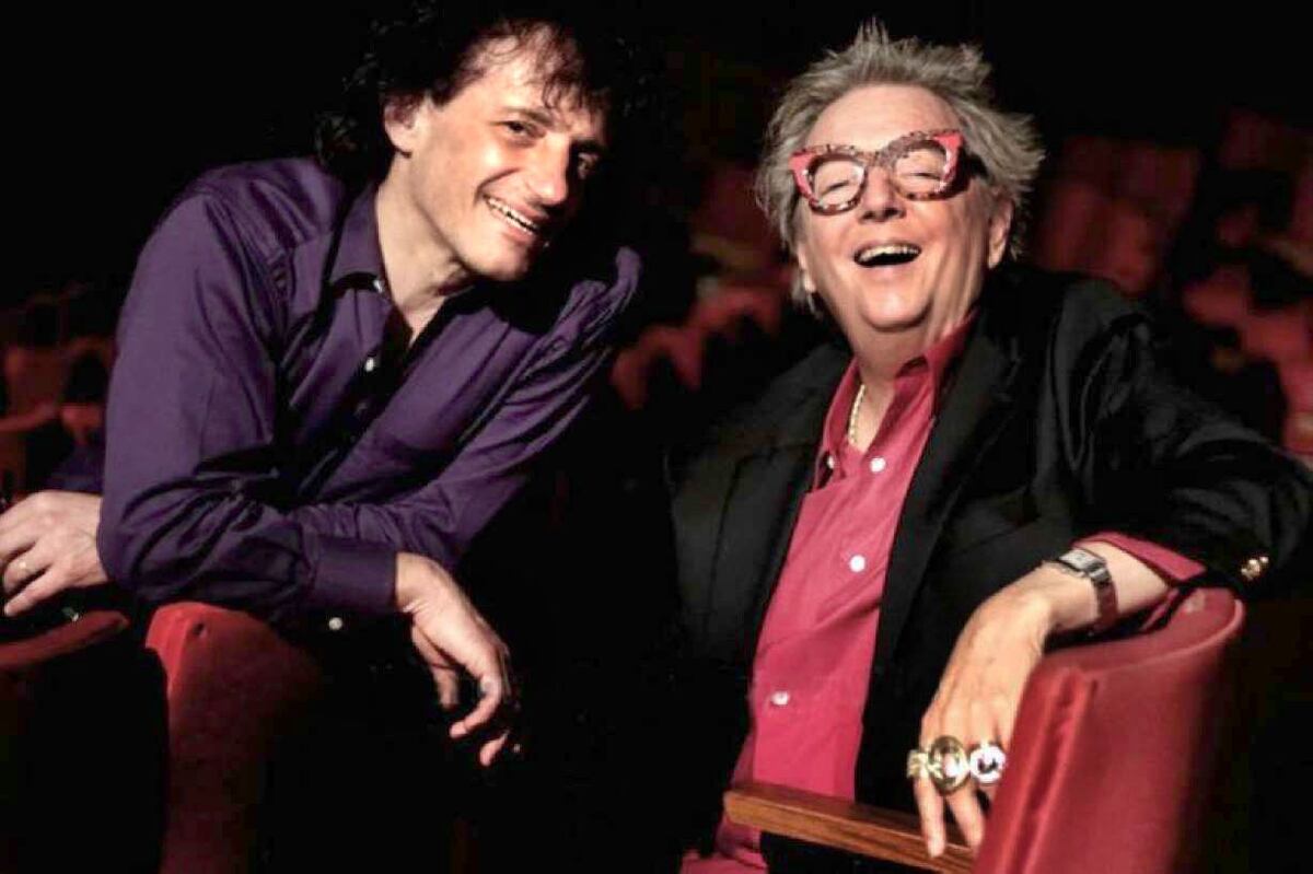 Angel Mahler y Pepe Cibrián Campoy, dupla de creadores (Archivo)