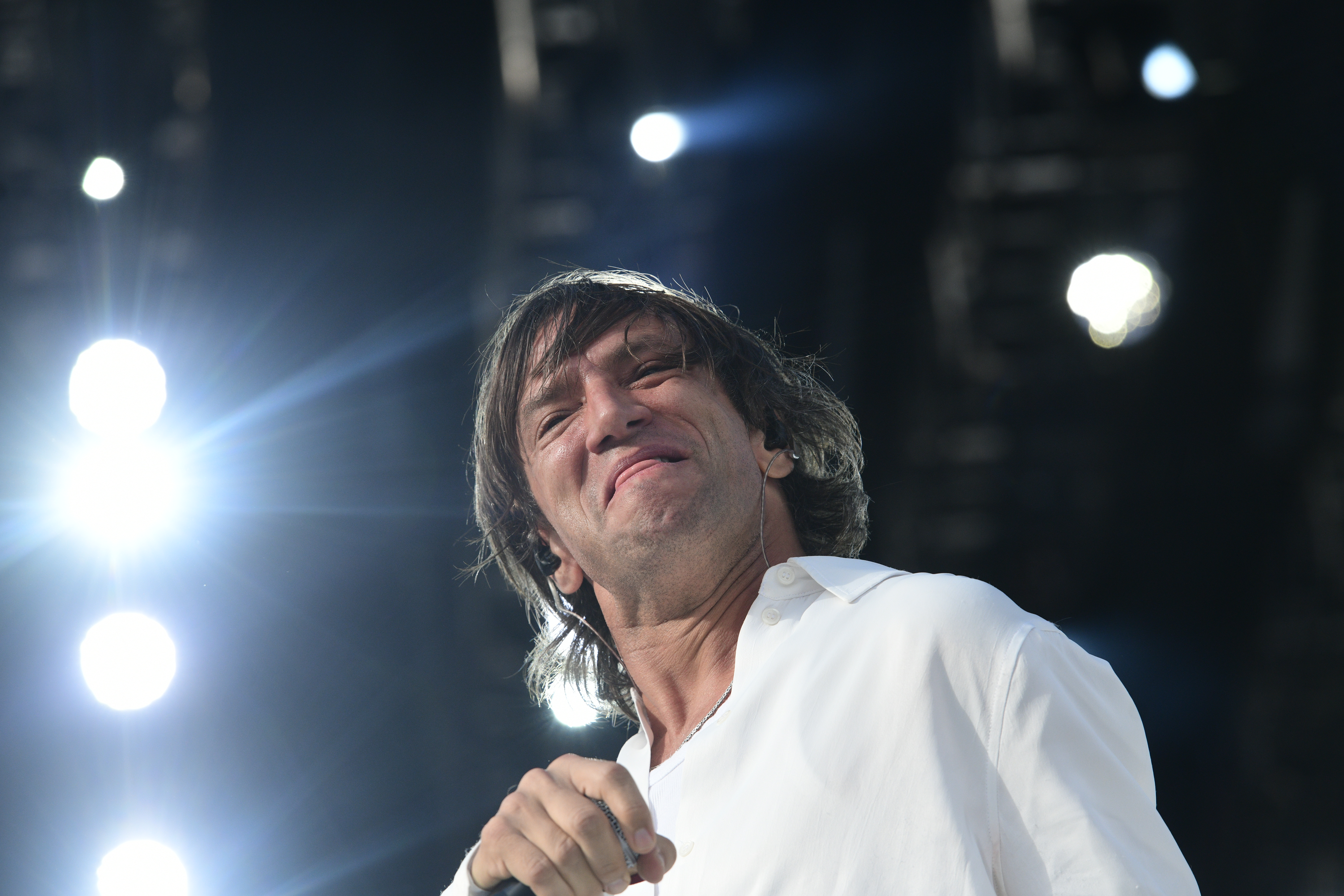 Joaquín Levinton de Turf durante el Cosquin Rock 2026 (Javier Ferreyra / La Voz)