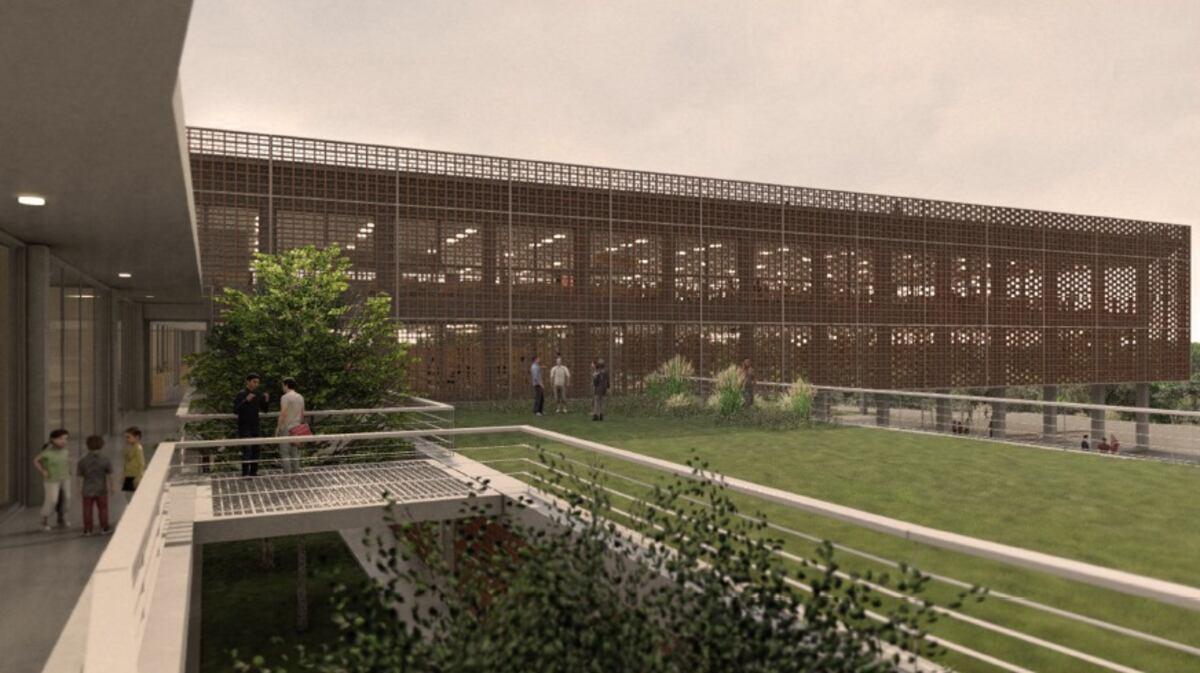La tesis plantea la construcción de un "parque escuela" en la zona este de la ciudad de Córdoba. (La Voz).