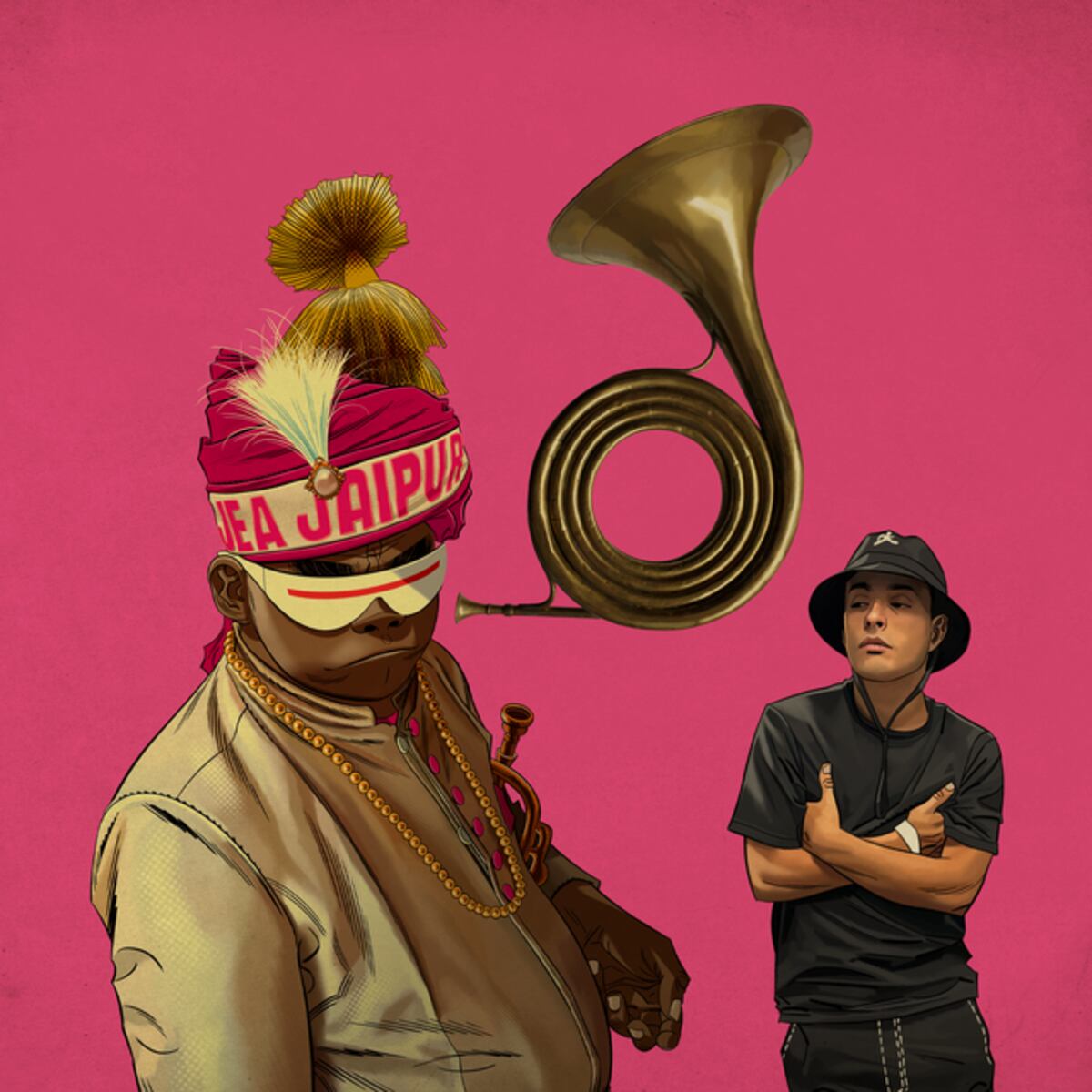 Trabajo de arte y diseño para The Mountain, el nuevo disco de Gorillaz