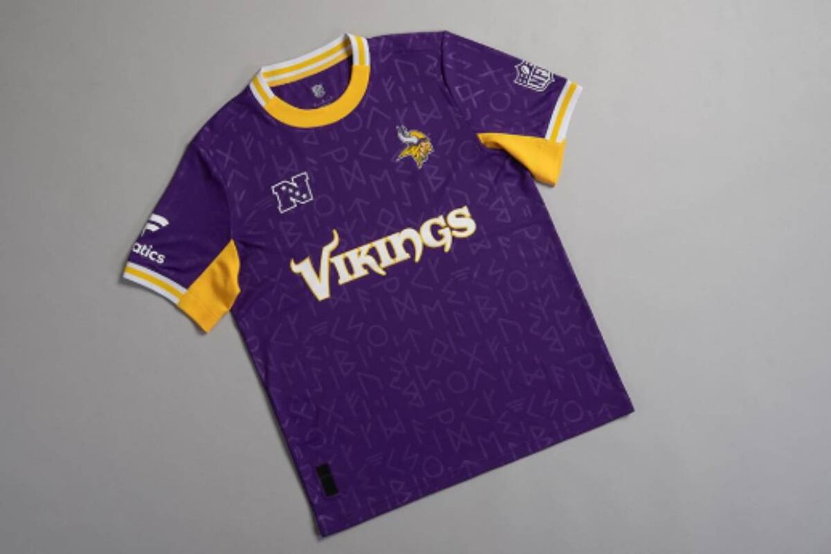 Las camisetas de los equipos de la NFL como si fueran de fútbol (Fanatics)