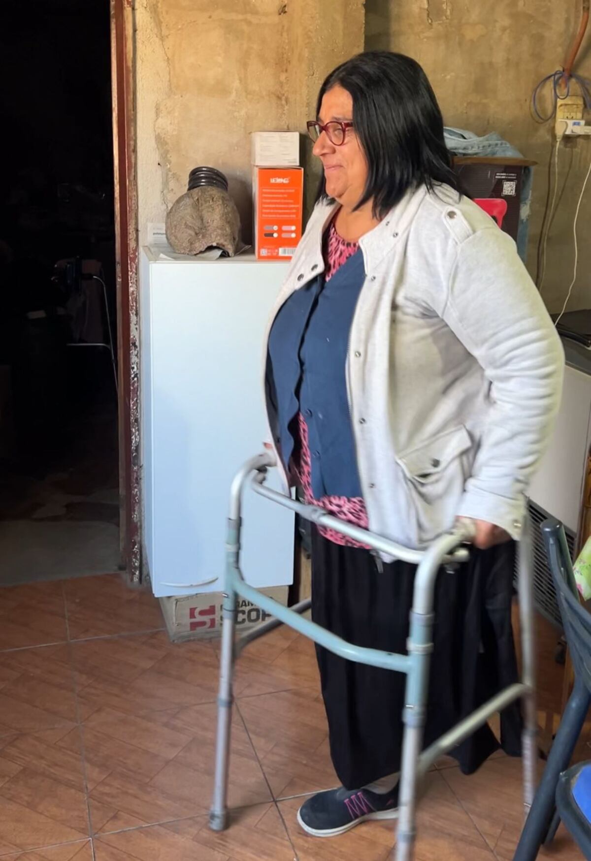 Ana María Ferreyra y supo enfrentar cada inconveniente que se le puso en el camino. Hoy ayuda a los más necesitados en su propio hogar.