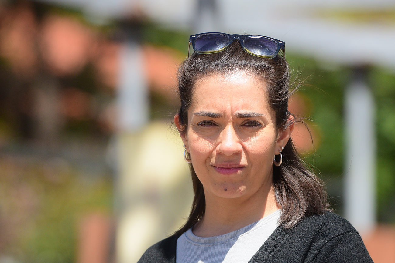 Marita López, una de las víctimas de las estafas. (José Gabriel Hernández / La Voz)