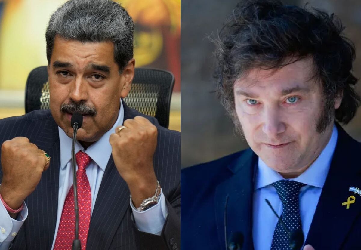 Una vez más, Maduro apuntó contra Milei