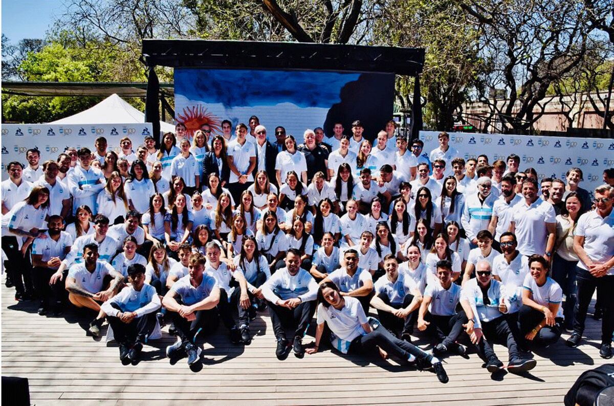 La delegación argentina tuvo su despedida en el Cenard. (Prensa Enard)