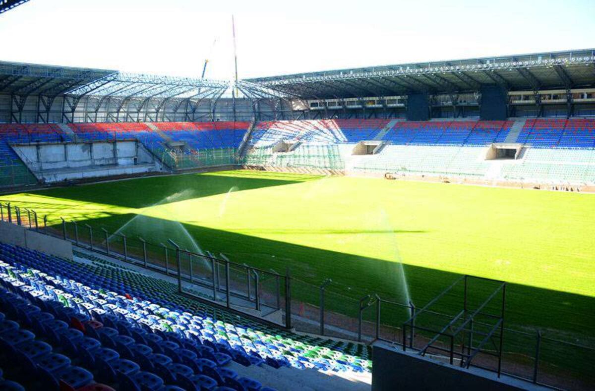 Fotogalería: así es el nuevo estadio de fútbol que se inaugurará en Villa Mercedes