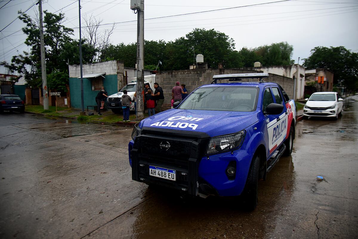 Investigan crimen de jubilado en barrio Ameghino Norte, de la ciudad de Córdoba. (Pedro Castillo / La Voz)