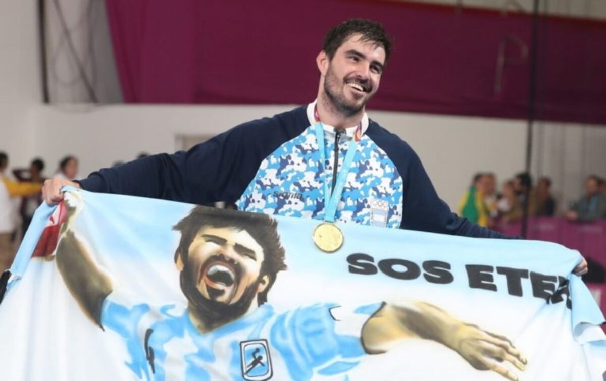 Sebastián Simonet le dijo adiós a Los Gladiadores, tras Tokio 2020.