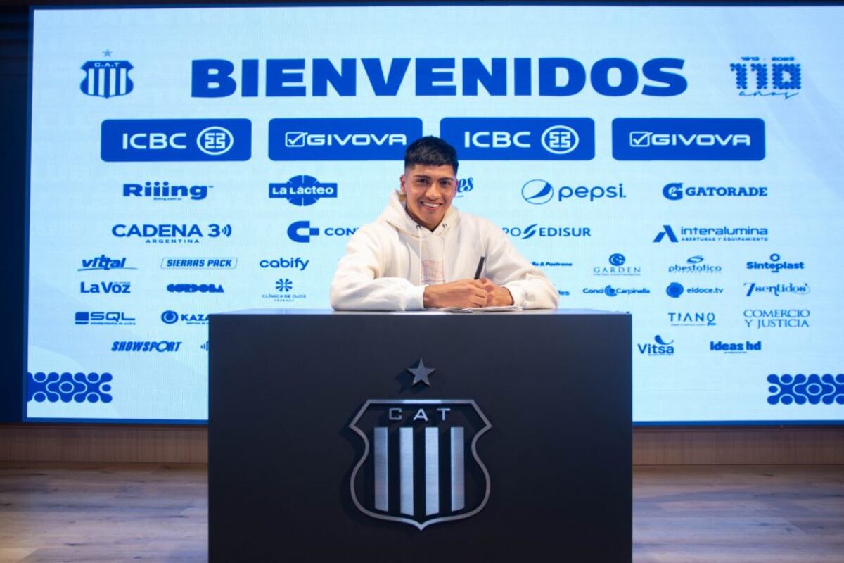 Ramiro Enríquez, defensor de 19 años que se suma a Talleres procedente de Central Norte de Salta. (Prensa Talleres)