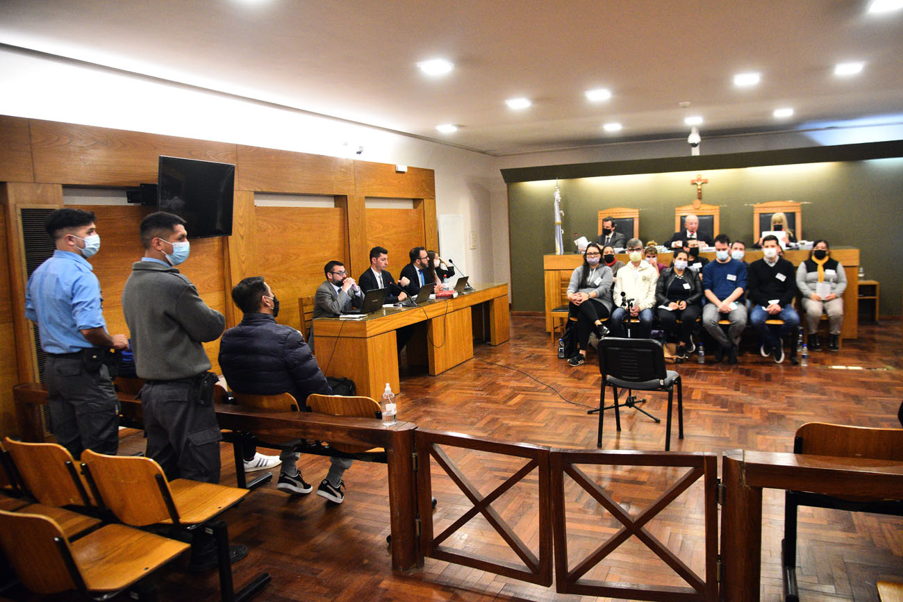 Juicio por el asesinato de Santiago Orellano en un partido de fútbol. (Pedro Castillo / La Voz)