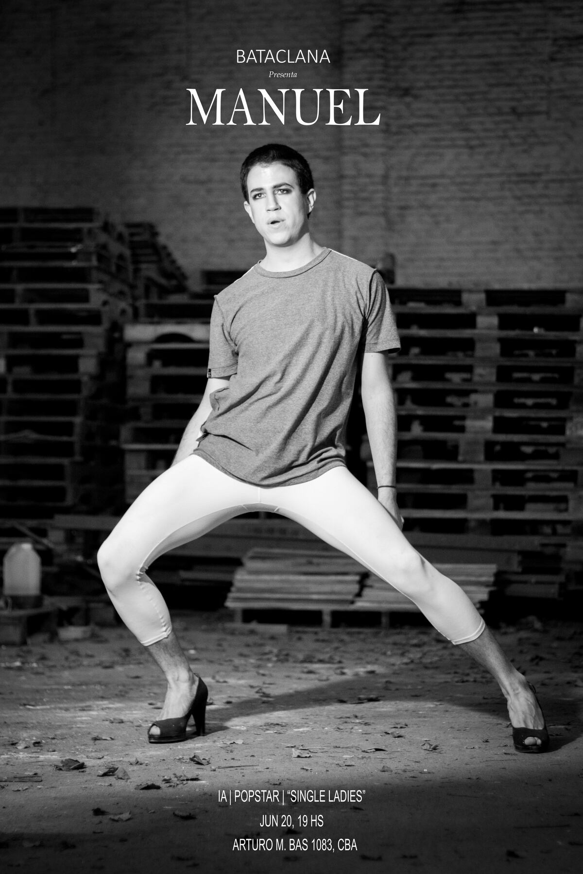 En "Popstar", Manuel Molina versiona a Beyocé (foto de Laura Kalbermatten).