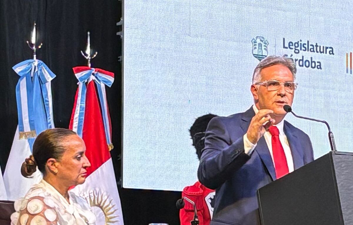 Agrelo pide que se cite de declarar al gobernador Llaryora (Prensa Gobierno).