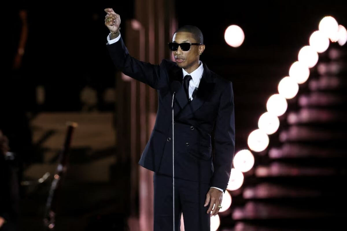 Pharrell Williams en Grace for the World en El Vaticano, Roma.