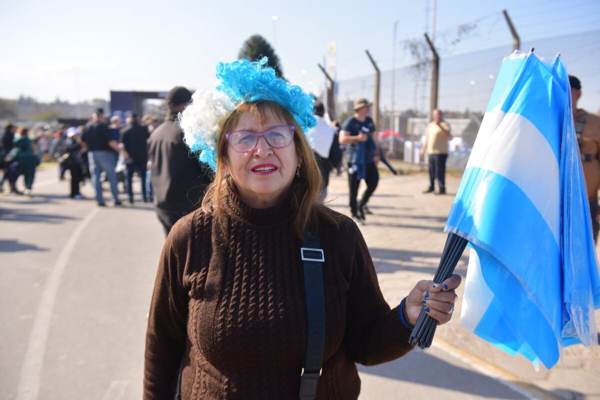 Cara 'e Cancha de Los Pumas en la previa del partido con los All Blacks en el Kempes. (José Gabfriel Hernández / La Voz)