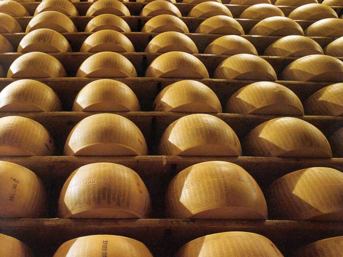 El queso Reggianito se distingue principalmente del Parmesano por conservar un gusto ligeramente más salado.