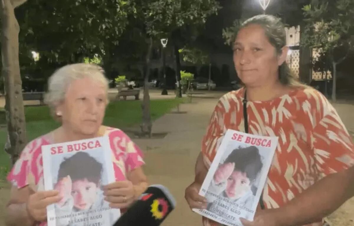Mónica y Mercedes, las abuelas de Benjamín que buscan a su nieto y piden Justicia. (Gentileza)