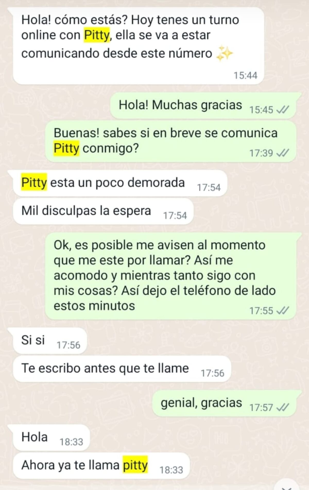 Santiago Bravo contó su experiencia con Pitty, la numeróloga.