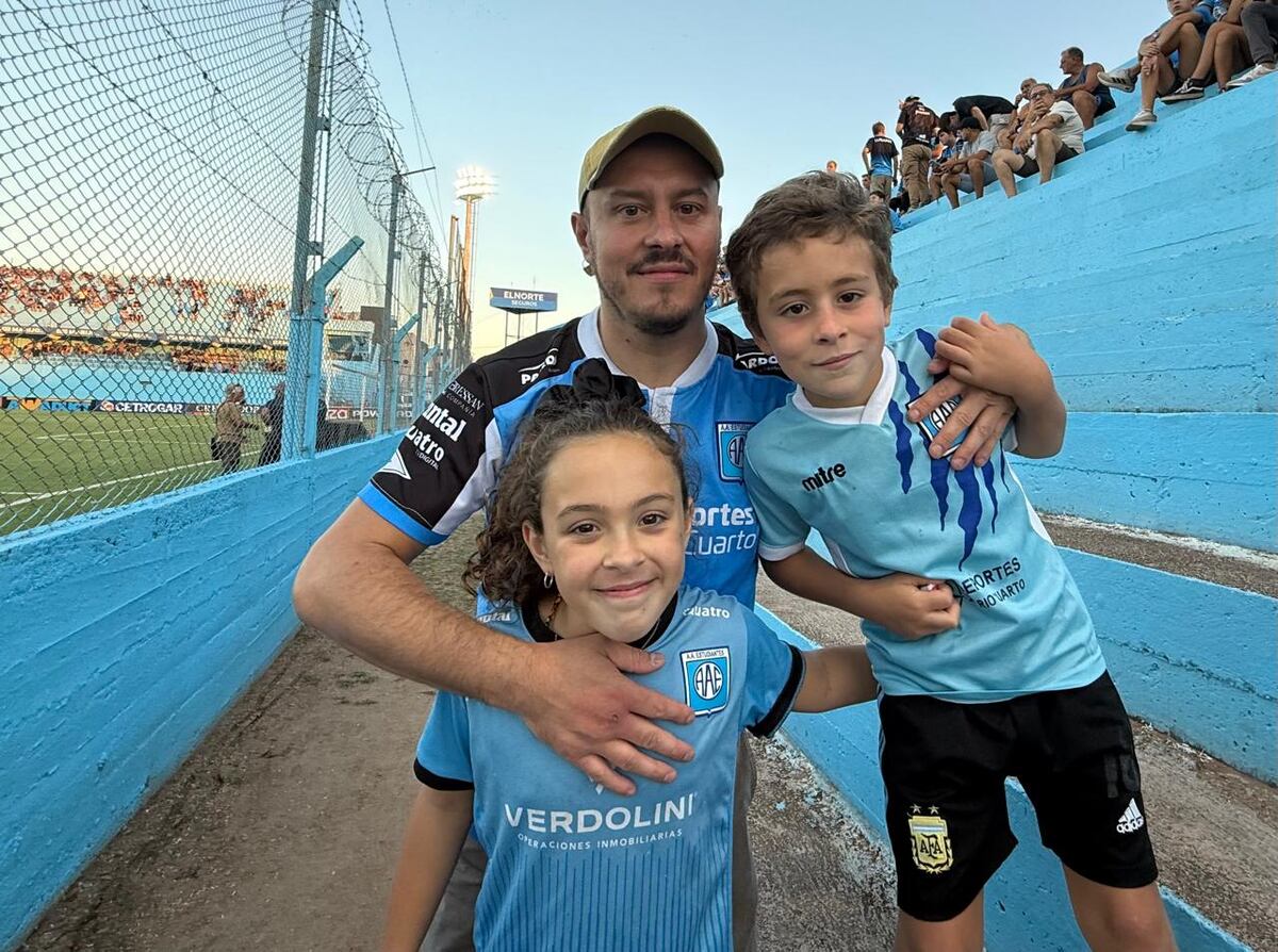 Cara ‘e Cancha de Estudiantes de Río Cuarto. (Tomy Fragueiro / La Voz)