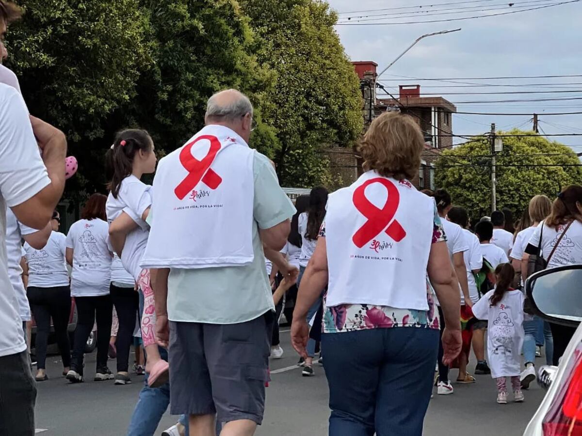 HIV. La edición 2024 de Marcha de las Remeras en Jesús María.