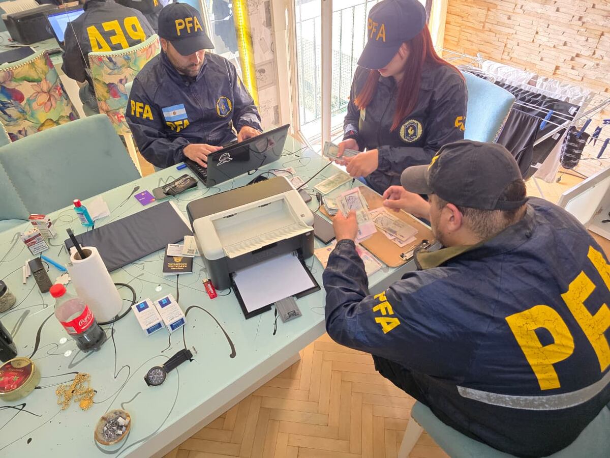 Lo secuestrado. (PFA)