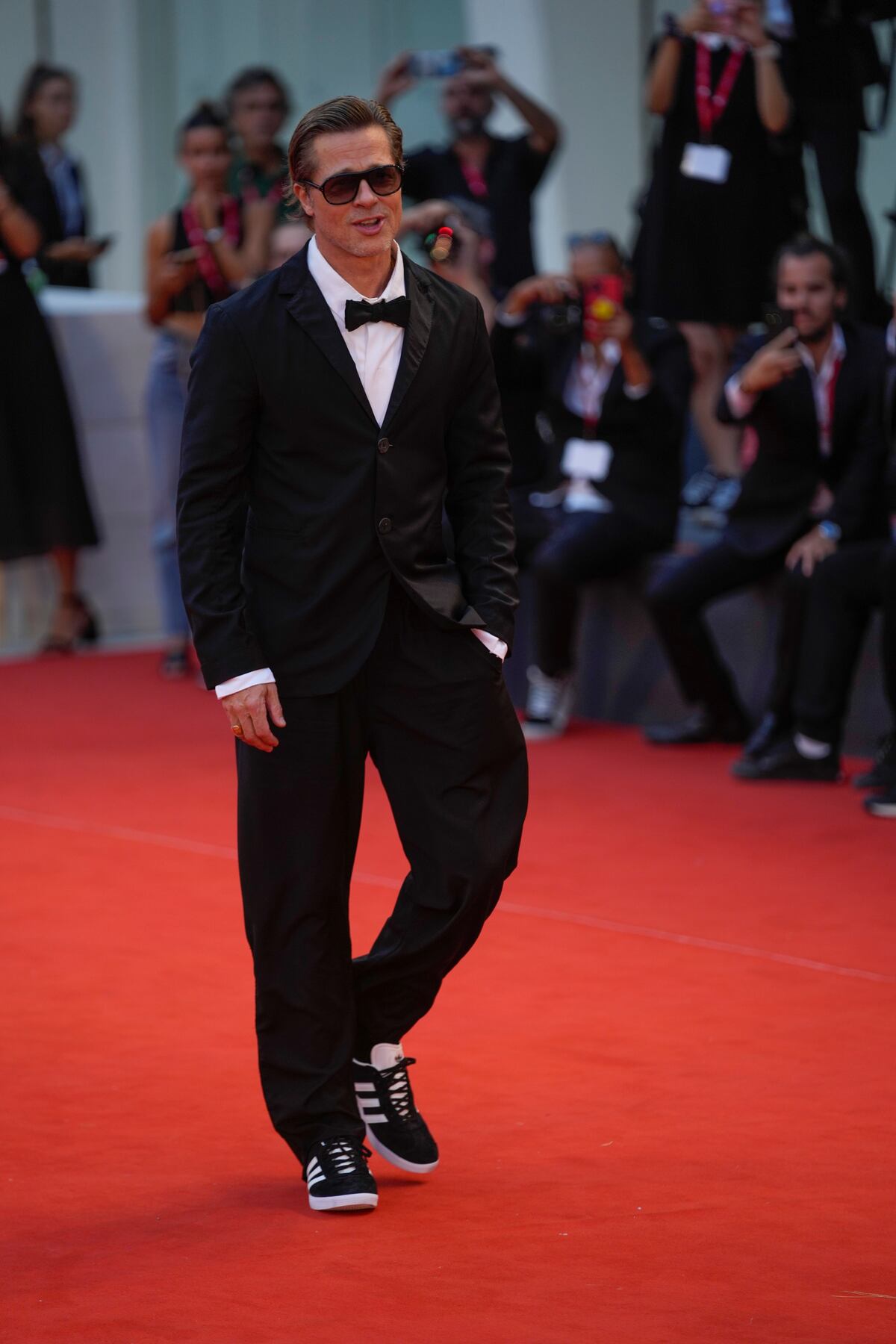 Brad Pitt. (AP Photo/Domenico Stinellis)