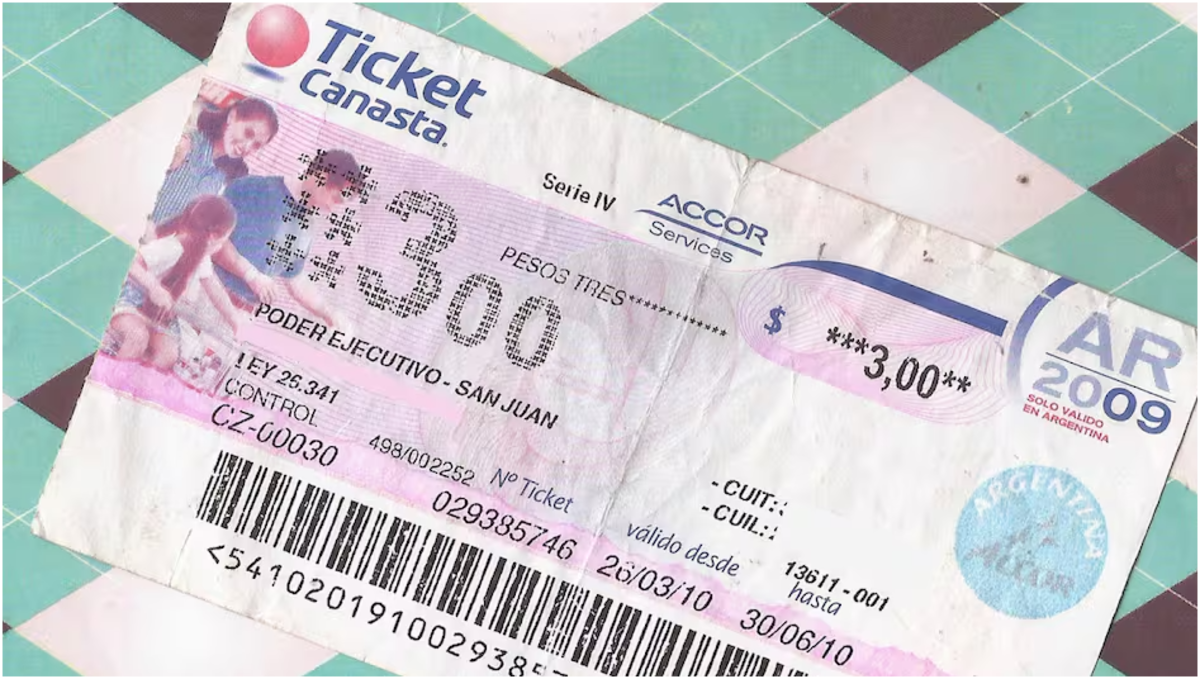 Qué son y para qué sirven los “Tickets canasta”.